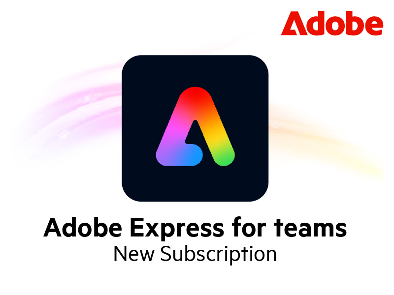 รูปสินค้า Adobe Express for teams (New Subscription)